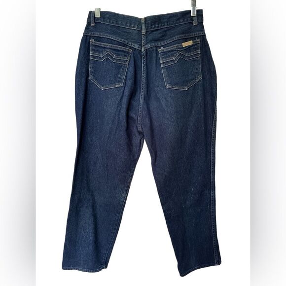 Vintage Jeans 1980's Denim with High Rise and Taper - Picture 3 of 6